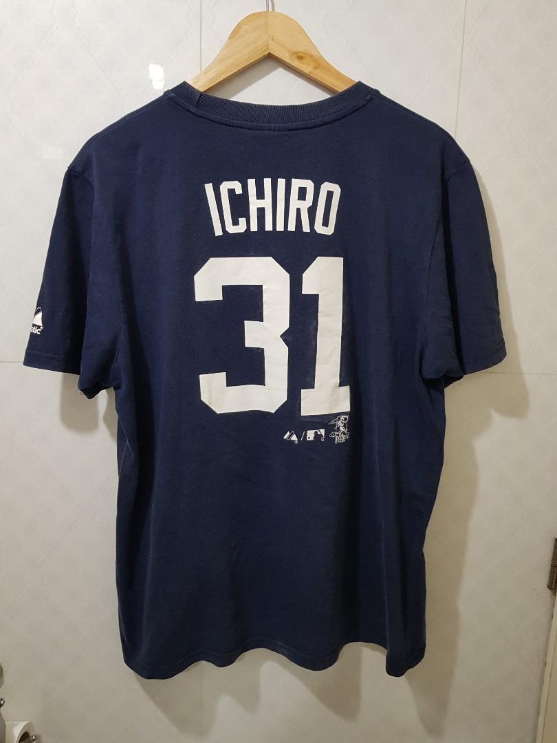 Majestic New York Yankees Ichiro Suzuki Jersey T-shirt Youth