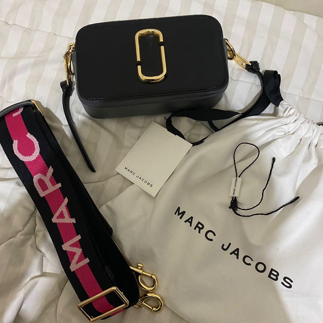 Marc Jacobs Snapshot Black, Barang Mewah, Tas & Dompet di Carousell