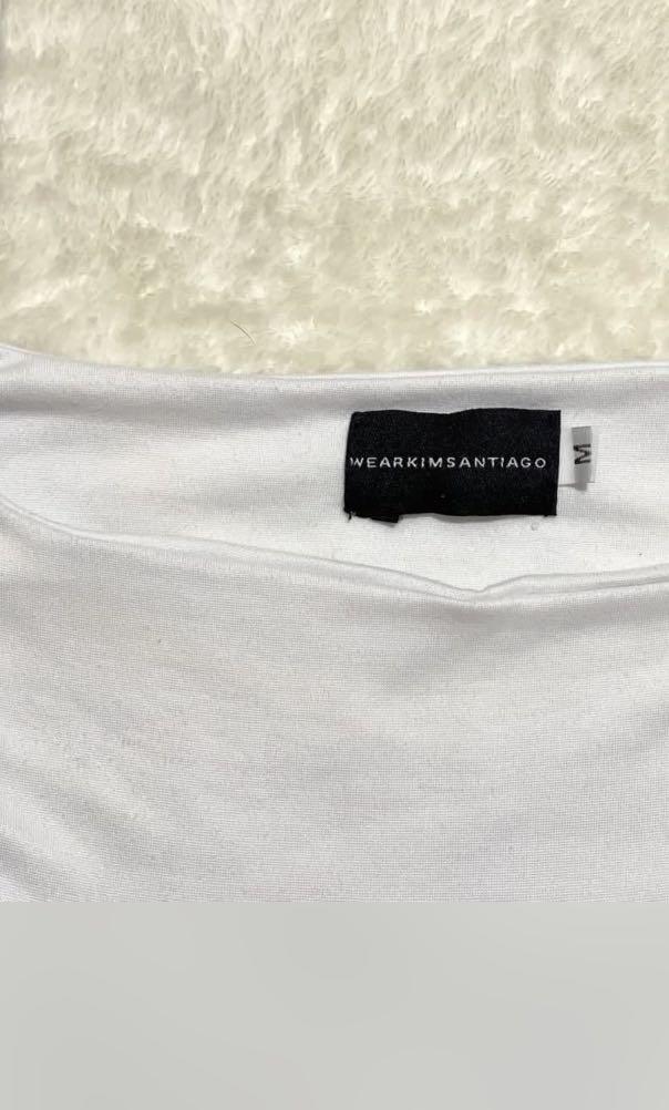 Marina sleeveless top (Category: Sleeveless) located in Makati City. Submitted by belle_declutter (Listing ID 1168367222, Image 2). Description: Brand: wearkimsantiago • MOP: BDO / GCASH —proof of payment must be sent before shipping • Delivery via Grab or Lalamove to be shouldered by buyers.