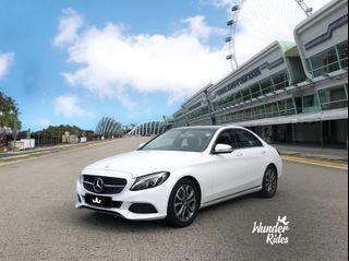 Mercedes C200 Avantgarde for Wedding and Special Event Rental