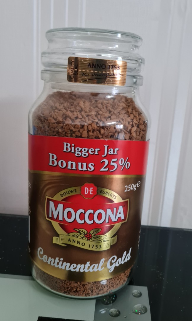 Moccona continental gold freeze dried instant coffee 250g, Food ...