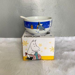 Moomin Valley KFC Ceramic Bowl with Spoon