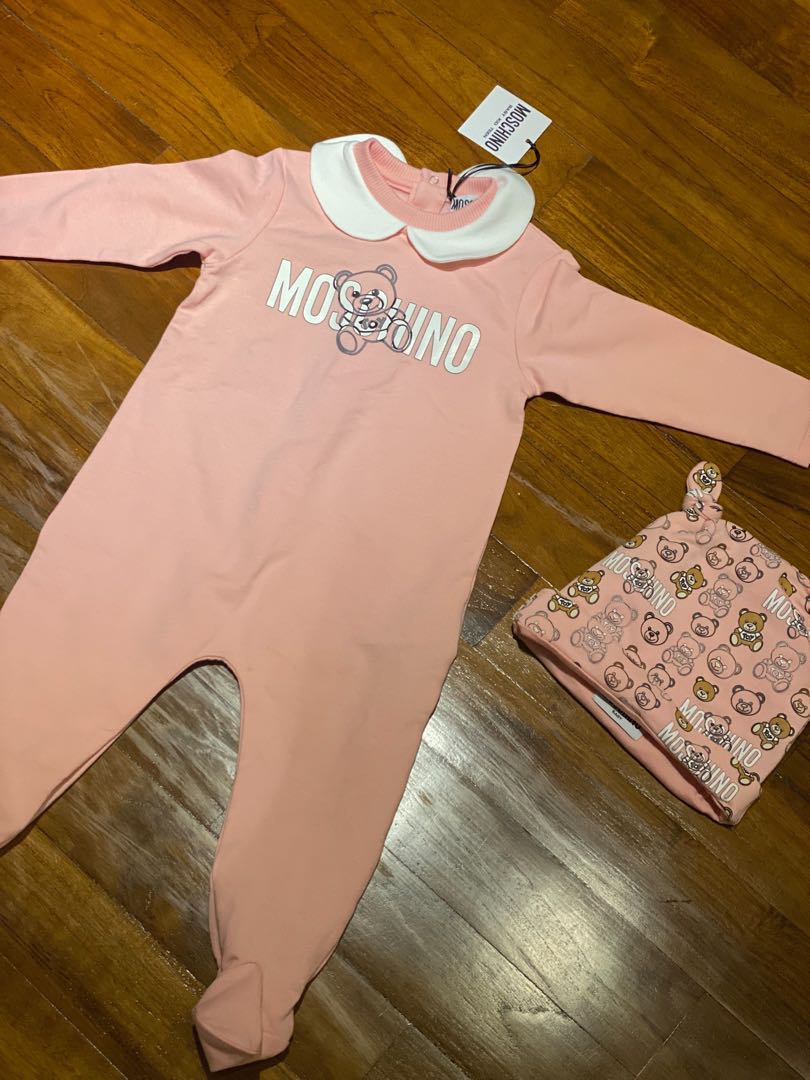 Moschino newborn hot sale