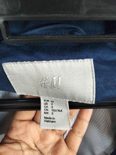 Navy Blue H&M coat
