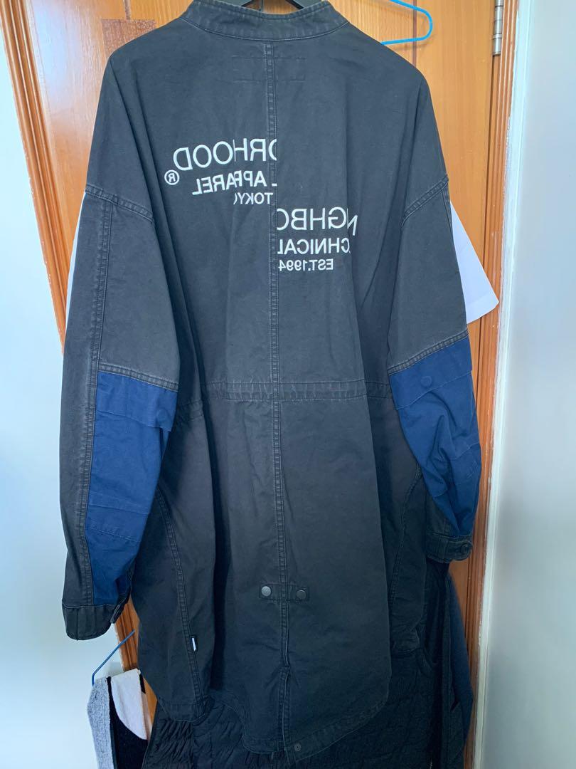 Neighborhood fishtail c-coat wtaps Nautica , 男裝, 外套及戶外衣服