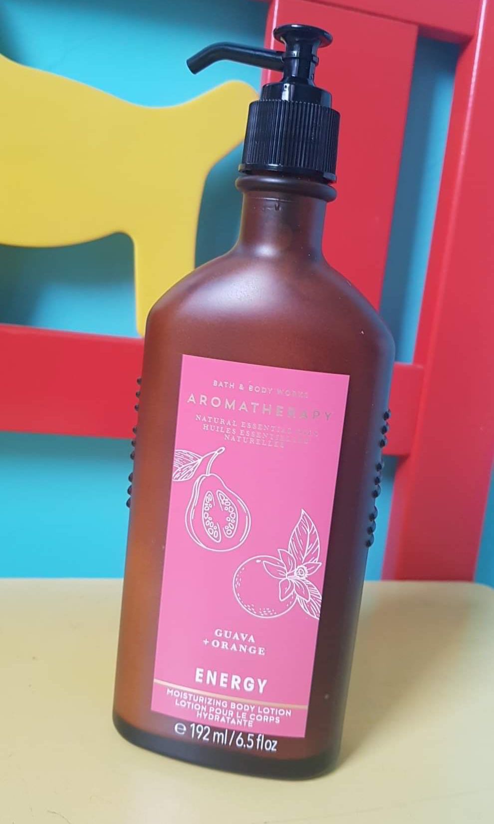 Original Bath & Body Works Aromatherapy Guava and Orange Energy