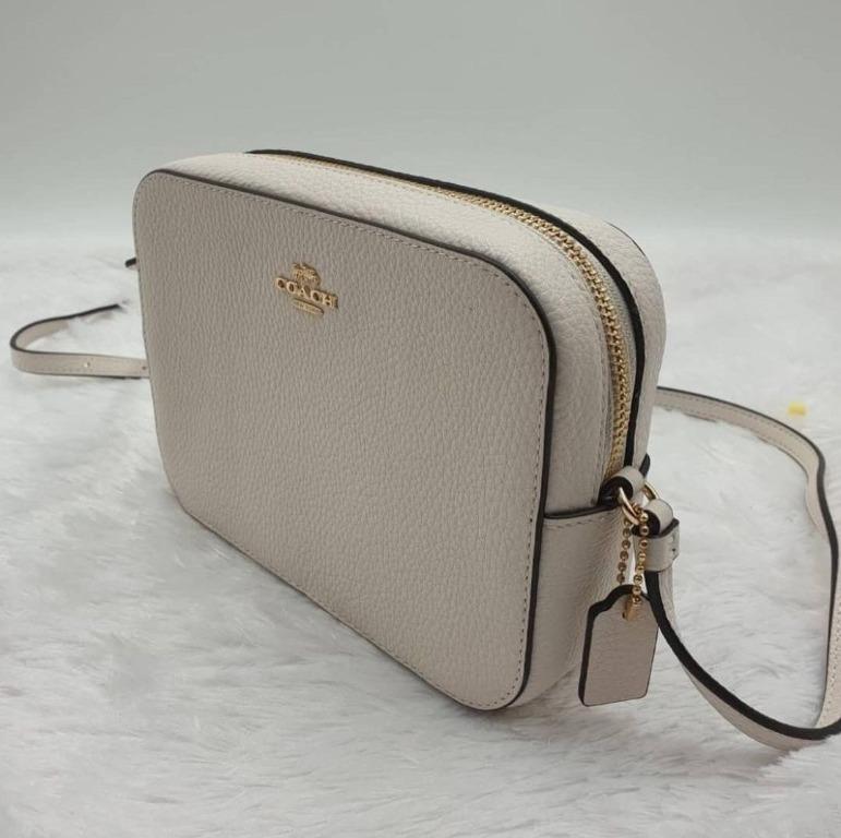 Original Coach Mini Camera Bag 87734 Chalk