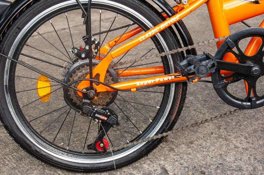 biketec folding bike