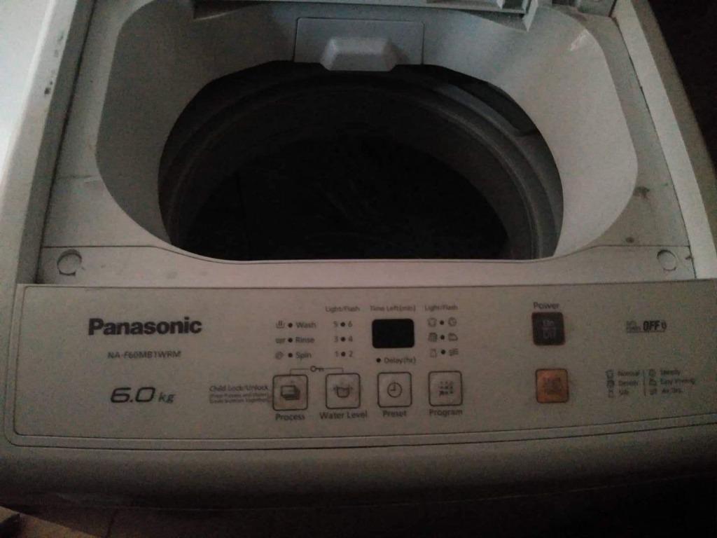 PANASONIC NAF60MB1WRM, TV & Home Appliances, Washing Machines and