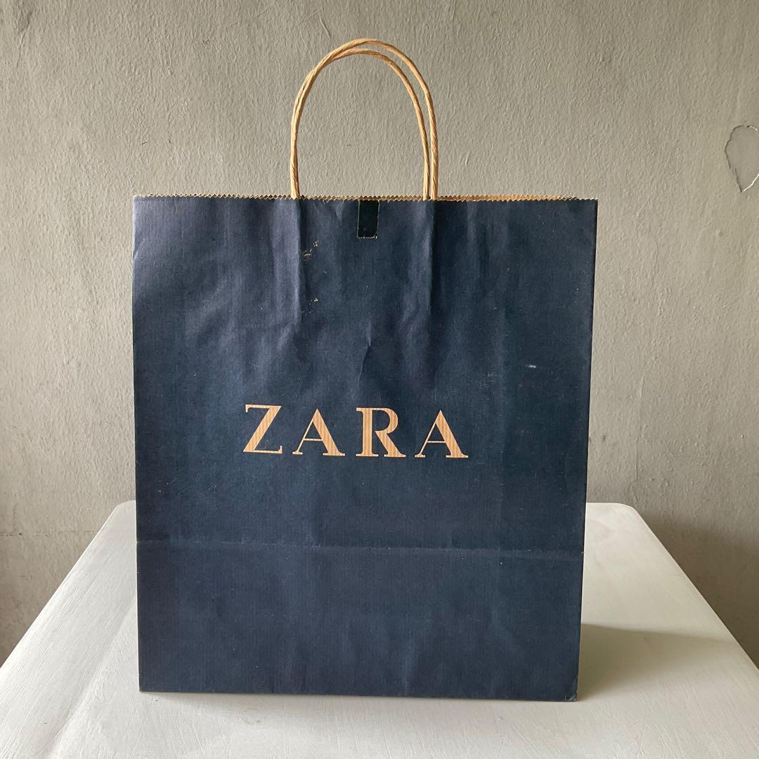 Paperbag zara authentic asli ori branded luxury paper bag