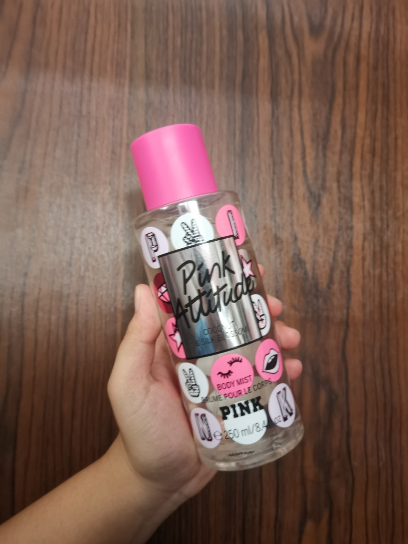 Pink top attitude perfume