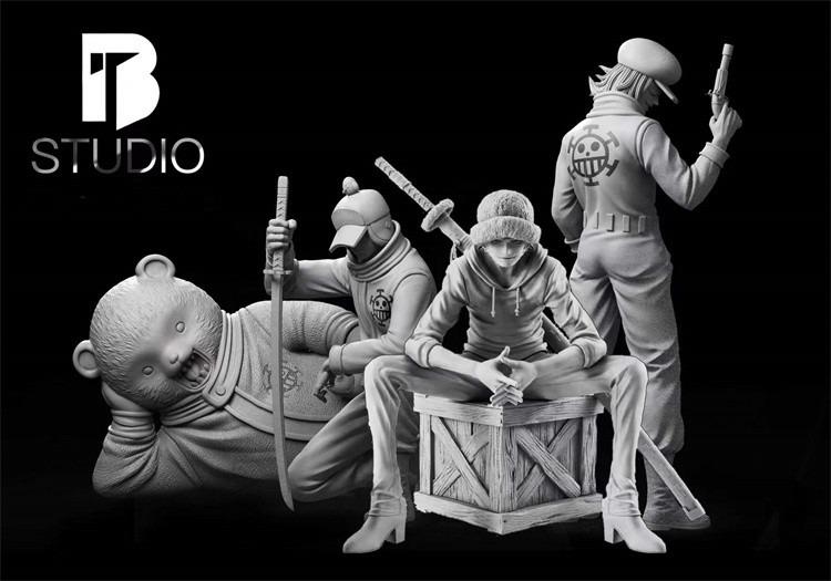 Black Studio Shachi Resin Model Penguin Statue H24cm Anime In Stock