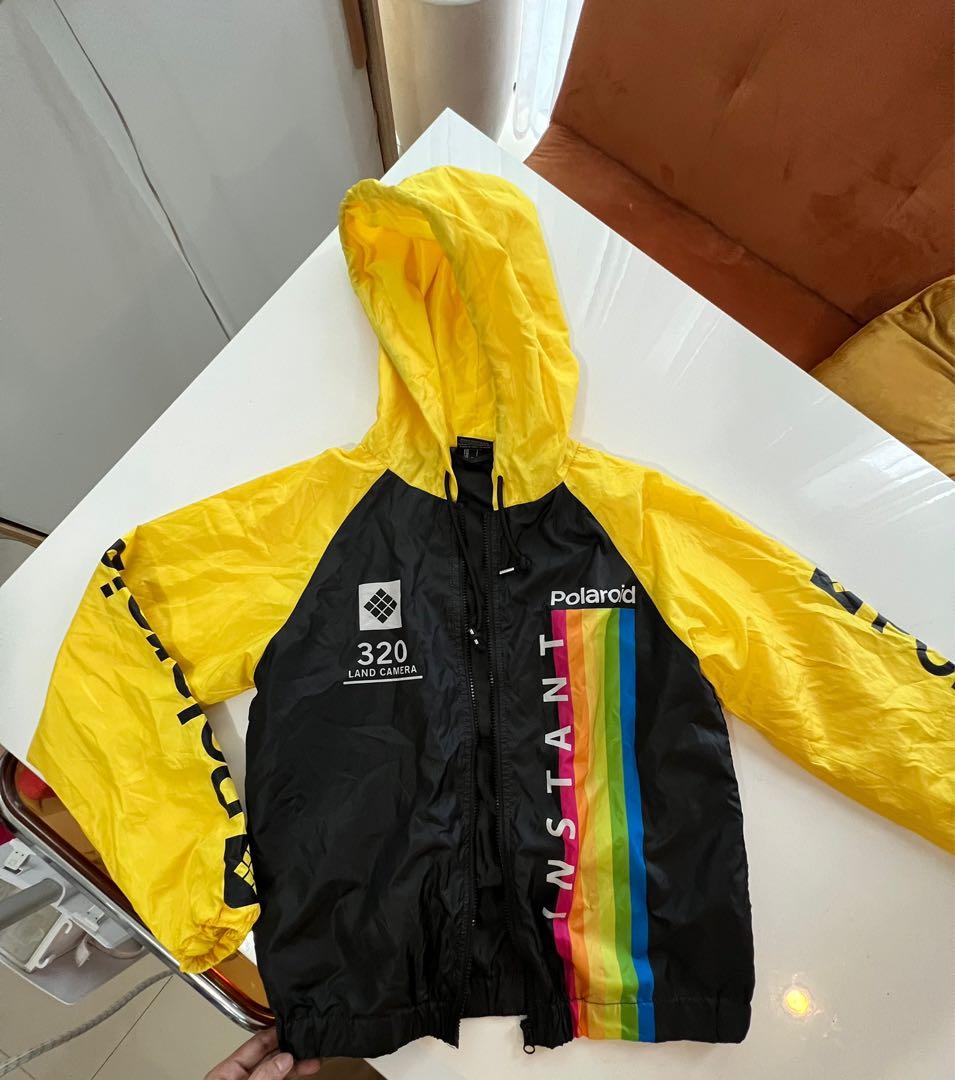 Polaroid bis hooded windbreaker