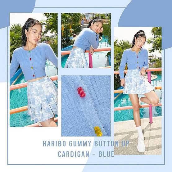 Pomelo x haribo cardigan, Fesyen Wanita, Pakaian Wanita, Baju Luaran di