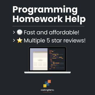 Programming Coding Assignment Homework Help Service Python C Java C++ HTML JavaScript