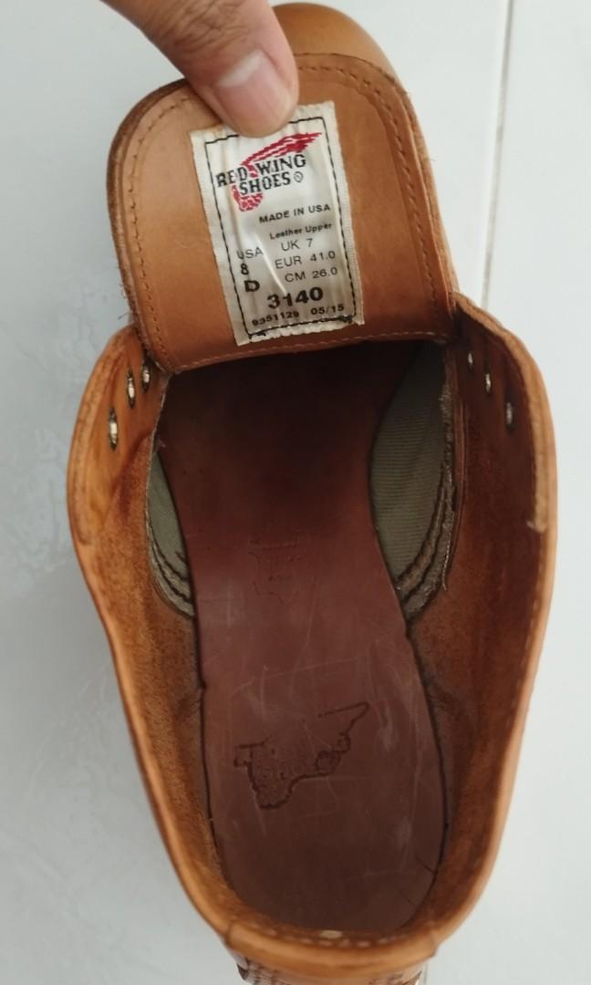 Red Wing Boots Men s Fashion Footwear Boots on Carousell