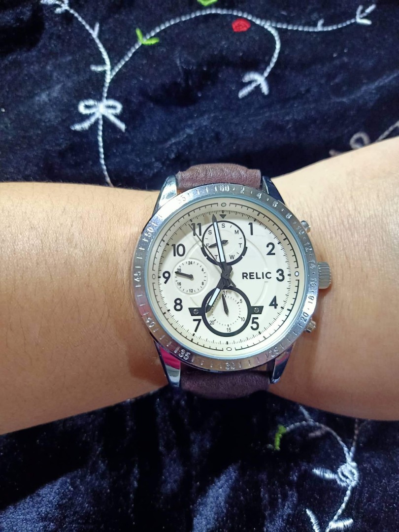 RELIC BY FOSSIL MEN'S WATCH, Men's Fashion, Watches & Accessories, Watches  on Carousell