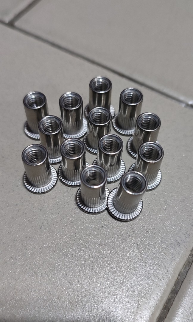 rivets nut for bike bottle cage price 50 pesos EACh makati, Sports Equipment, Bicycles & Parts