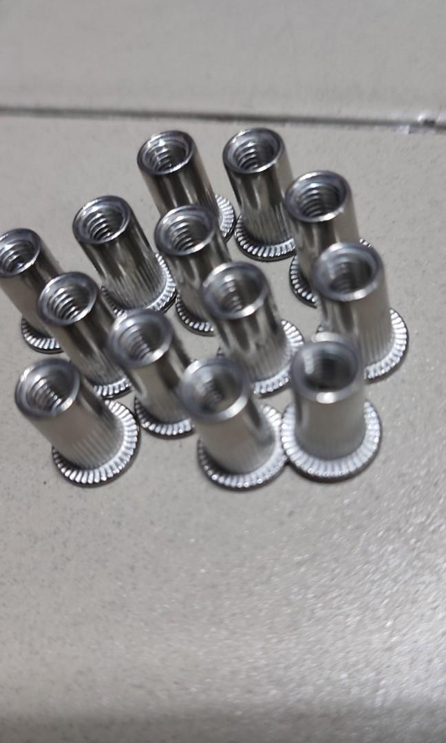 rivets nut for bike bottle cage price 50 pesos EACh makati, Sports Equipment, Bicycles & Parts