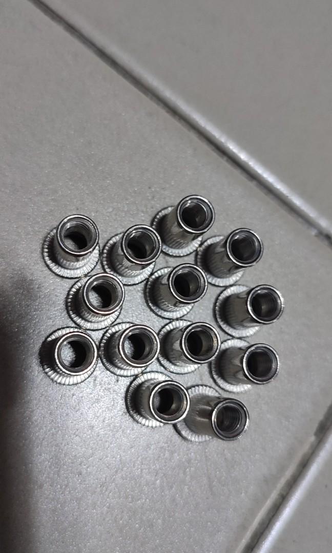 rivets nut for bike bottle cage price 50 pesos EACh makati, Sports Equipment, Bicycles & Parts