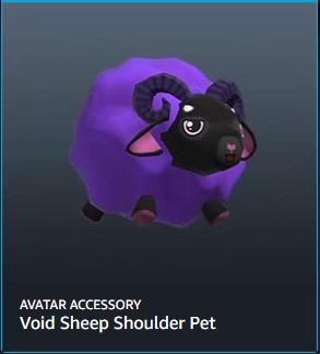 Prime Gaming on X: Talk about a ✨ magical ✨ @Roblox bundle! Get four  unique bonuses to use within @WorldZeroGame plus a Void Sheep 🐑 Shoulder  Pet avatar accessory! Grab it now!