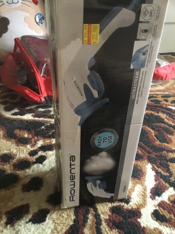 rowenta ultrasteam handheld steamer
