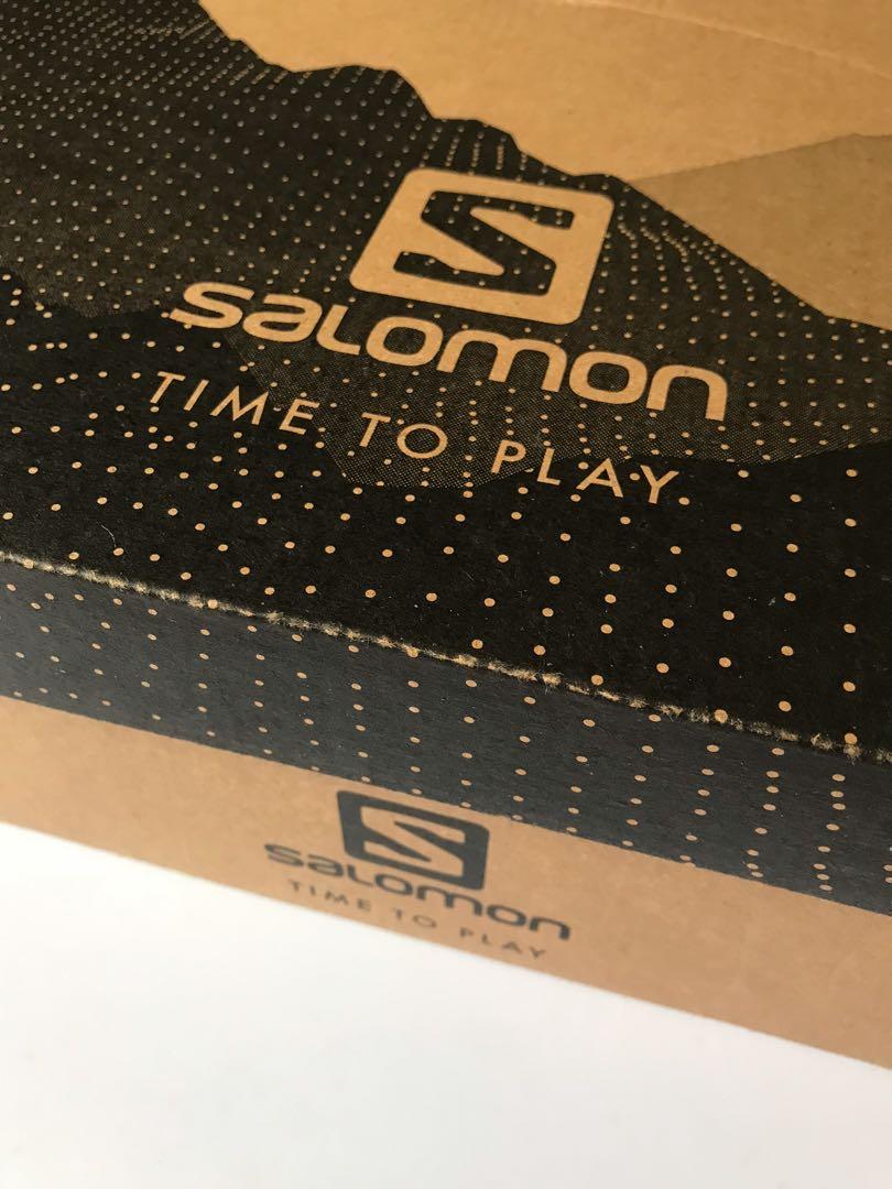 salomon outline gtx mens black phantom magnet