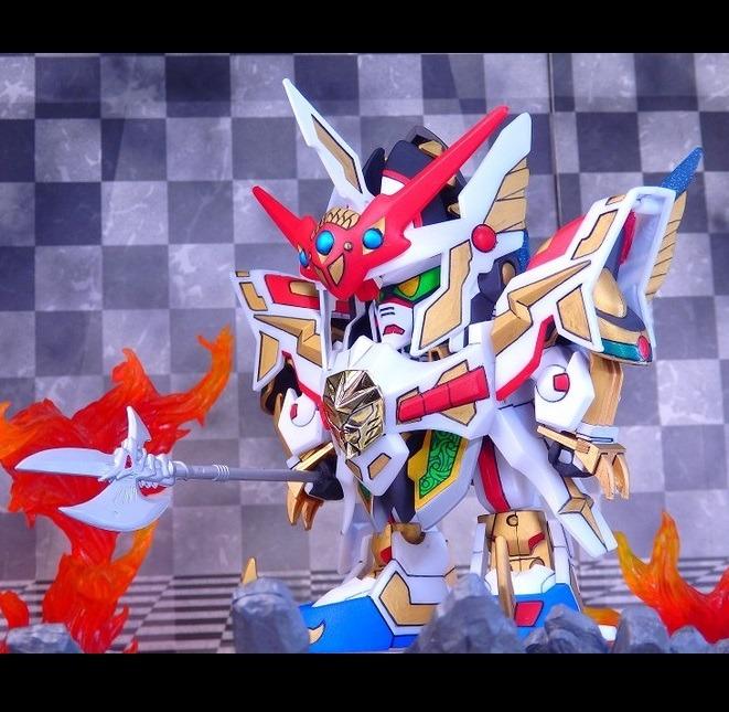 Sd Gundam 140 戰士 Sdv 聖龍機火龍騎兵 龍機 聖裝 新sd高達外傳騎士高達物語 興趣及遊戲 玩具 遊戲類 Carousell