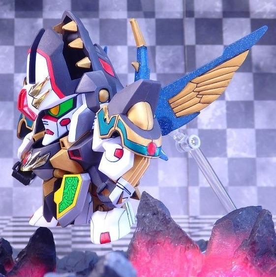 Sd Gundam 140 戰士 Sdv 聖龍機火龍騎兵 龍機 聖裝 新sd高達外傳騎士高達物語 興趣及遊戲 玩具 遊戲類 Carousell