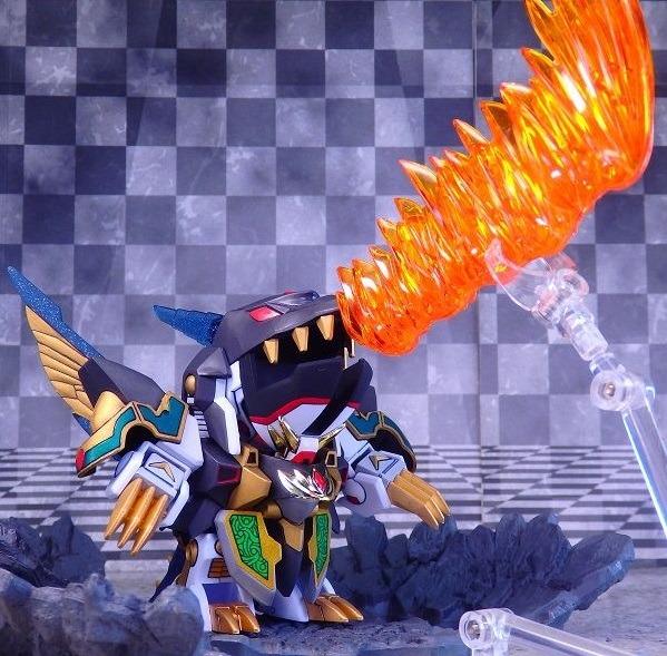 Sd Gundam 140 戰士 Sdv 聖龍機火龍騎兵 龍機 聖裝 新sd高達外傳騎士高達物語 興趣及遊戲 玩具 遊戲類 Carousell