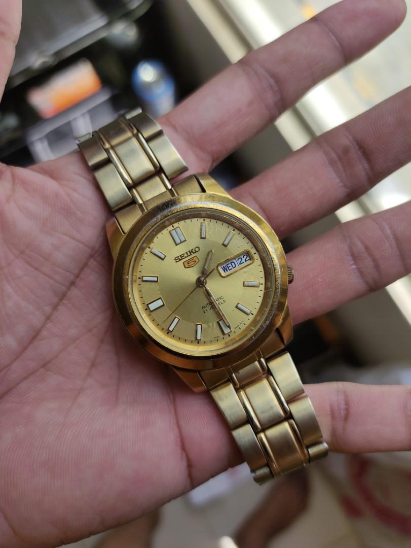 seiko 5 7s36-00A0 automatic, Men's Fashion, Watches & Accessories, Watches  on Carousell