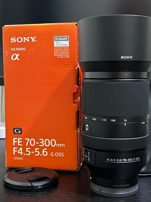 SEL70300G Sony FE 70-300mm F4.5-5.6 G OSS, 攝影器材, 鏡頭及裝備- Carousell