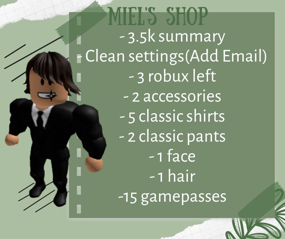 Roblox boy and girl account, Video Gaming, Gaming Accessories, Game Gift  Cards & Accounts on Carousell