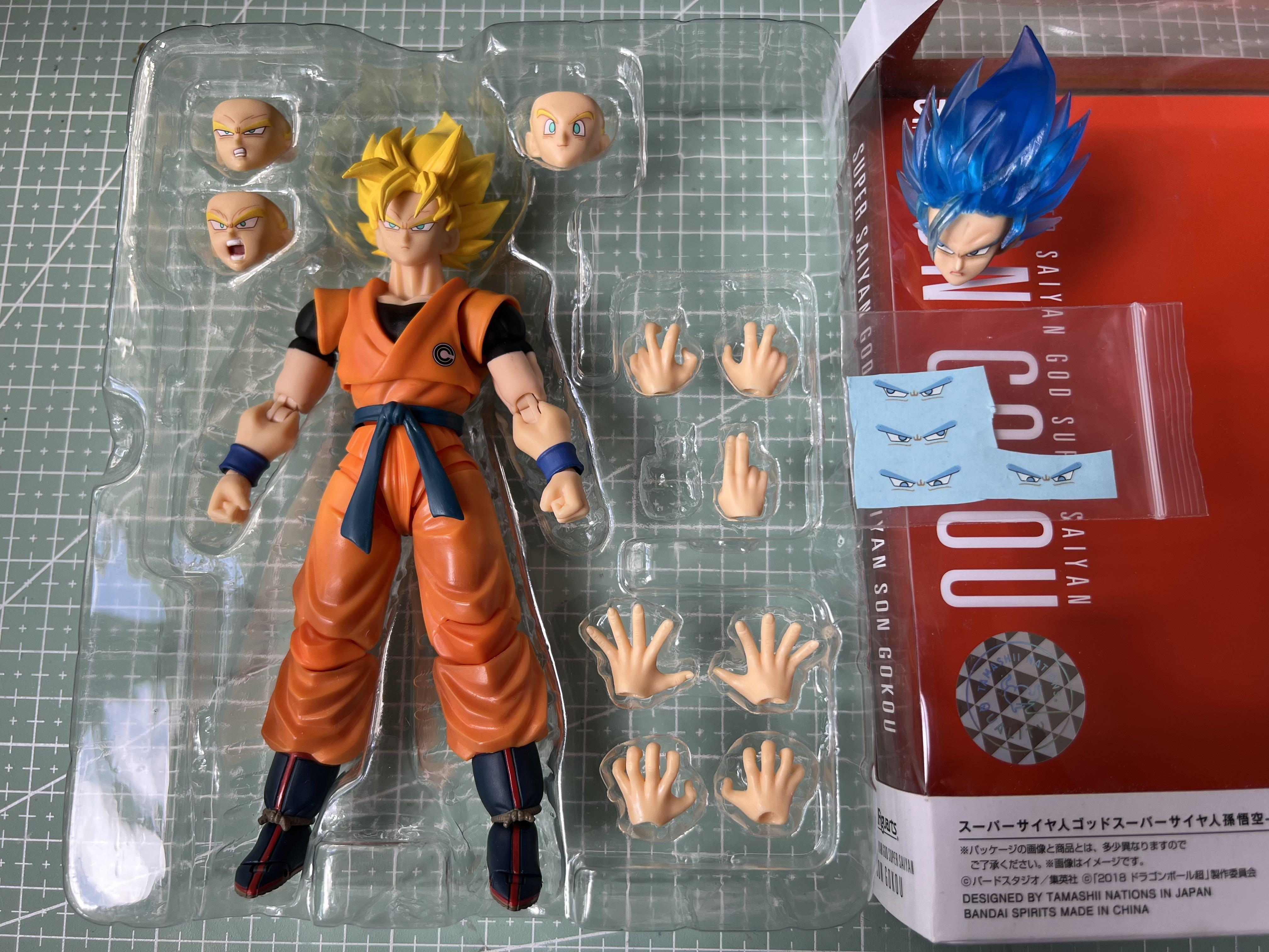 Shf龍珠全功率悟空維斯道服 超二藍頭 興趣及遊戲 玩具 遊戲類on Carousell