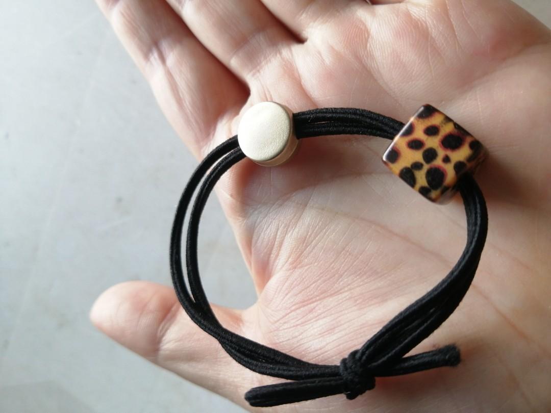 Smiley and Leopard Cube Elastic Hair Tie – Ashley Sky Boutique