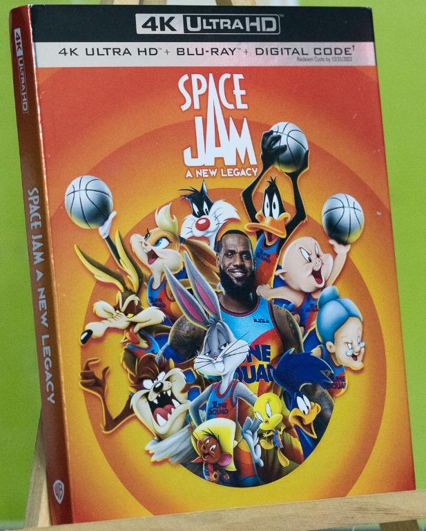 Space Jam: A New Legacy 4K Blu-ray (Category: CDs & DVDs) located in Mandaluyong City. Submitted by bernartem (Listing ID 1168399431, Image 1). Description: Brand new and sealed Authentic and original US version With slipcover in original pressing 2-Disc Set (One 4K disc + One Blu-ray disc) Starring James, Don Cheadle, Khris Davis, Sonequa Martin-Green, and Zendaya Directed by Malcolm D. Lee Distributed by Warner Bros. Pictures When James and his