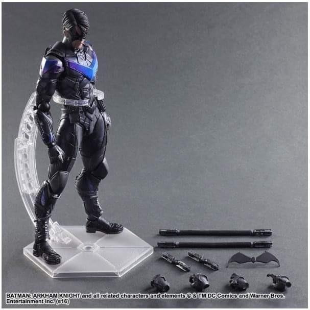 Square Enix PLAY ARTS Kai Night Wing (Category: Figurines & Statues) located in Marikina City. Submitted by batmannrobin (Listing ID 1168317615, Image 2). Description: Product: Square Enix PLAY ARTS Kai Night Wing Price Down: P3,800 (before P5200) Description: About W105mm x D60mm x H265mm Condition: On Hand | Ready to deliver | MIB (inspected) Meetups: Marikina Heights, Marikina city Shipping: Yes (fee to be shouldered by the buyer) Mode of Paym