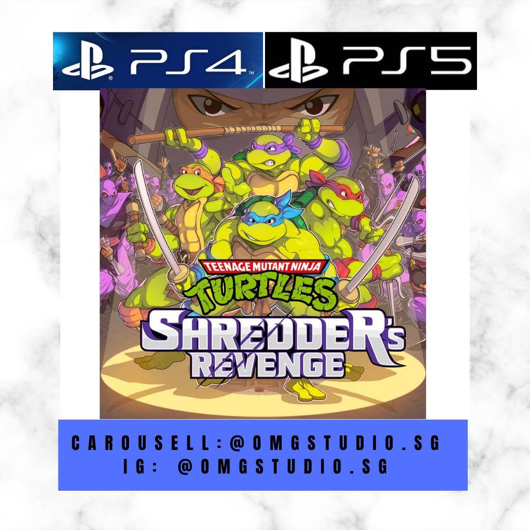 Teenage Mutant Ninja Turtles Shredder's Revenge PS4 PS5 game, Video
