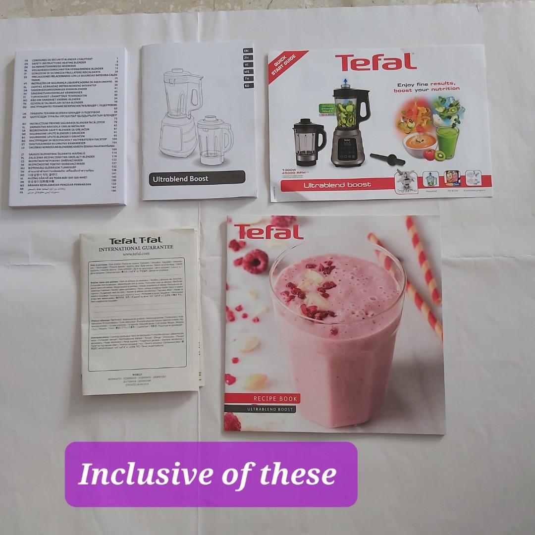 TEFAL BL985 ULTRABLEND BOOST, TV & Home Appliances, Kitchen Appliances