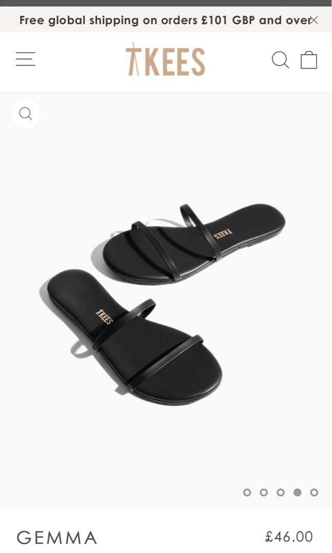 Tkees gemma black top