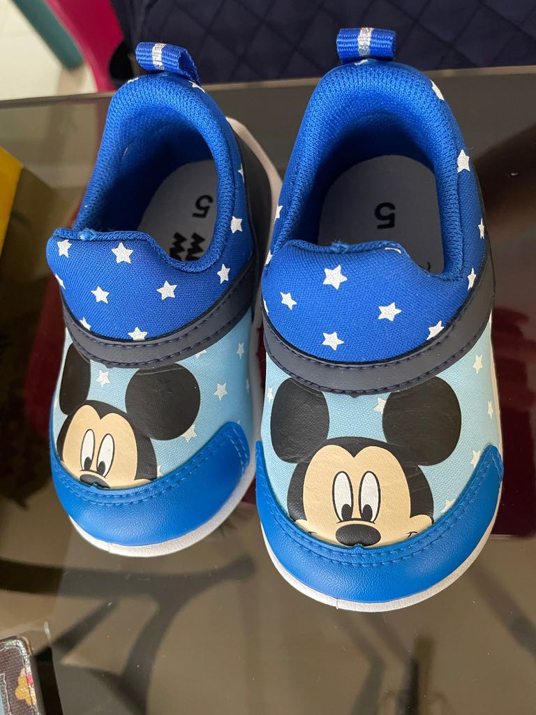 Toddler Disney Mickey Shoes, Babies & Kids, Babies & Kids Fashion on