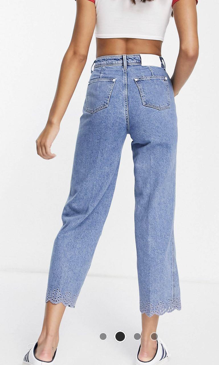 wide leg jeans tommy hilfiger