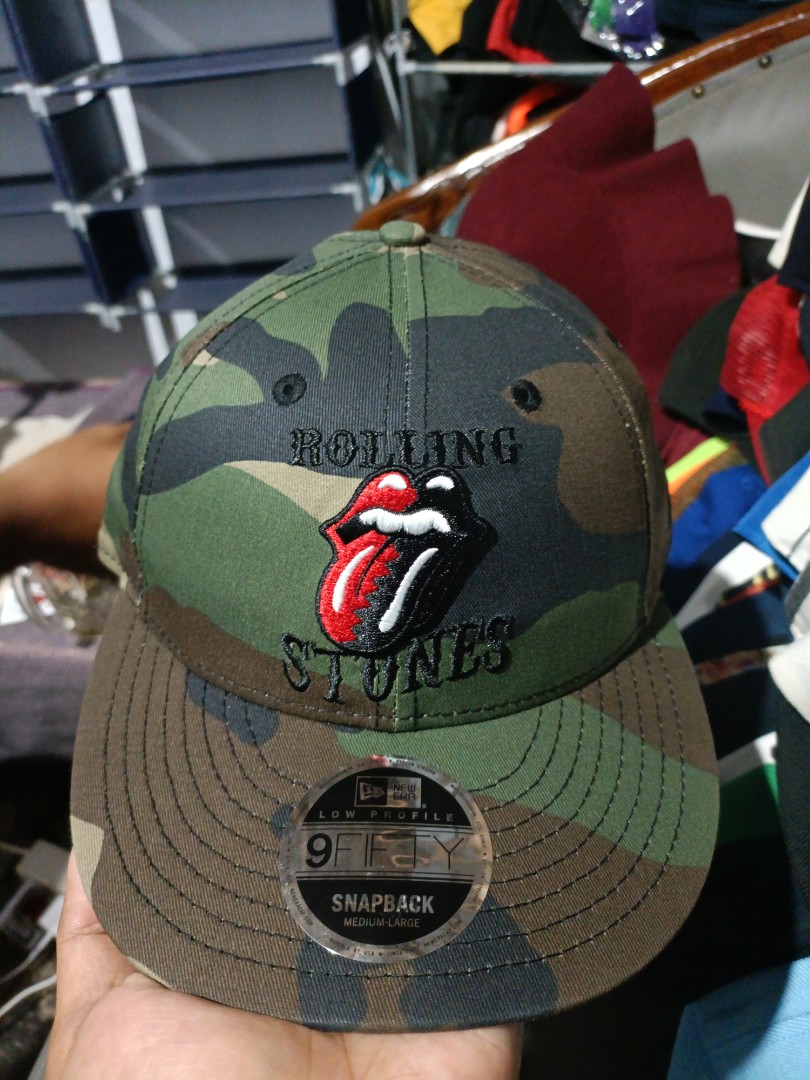 Topi snapback new era rolling stone 