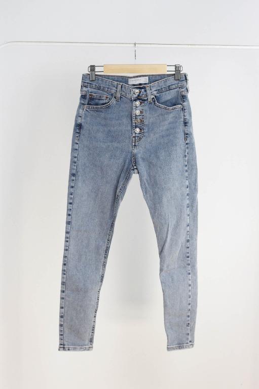 Topshop jamie top button fly