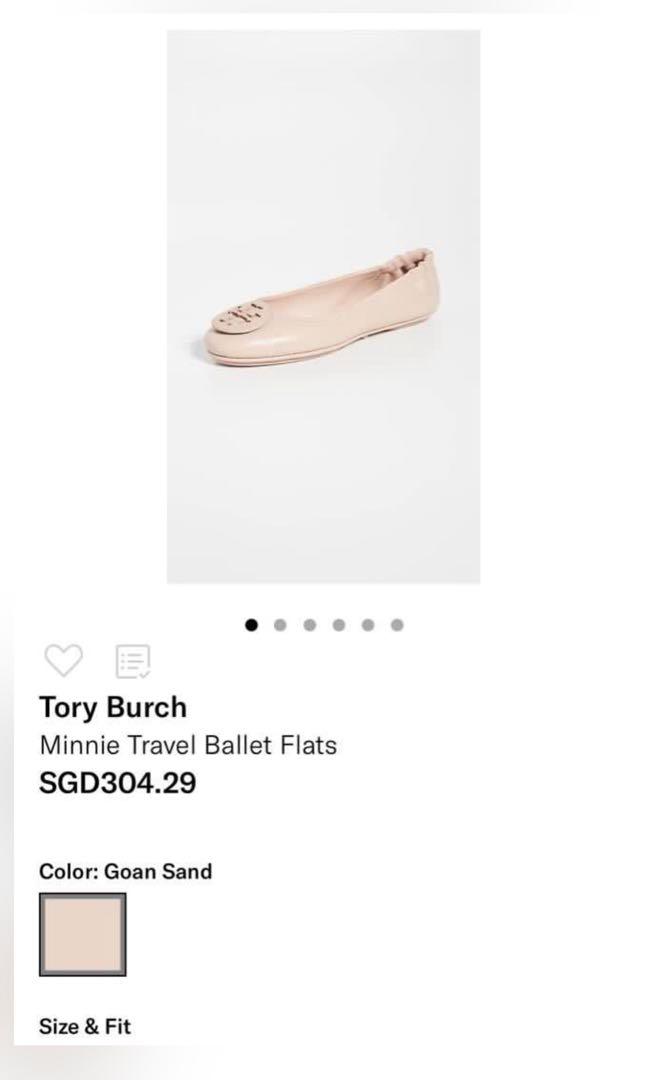 AUTHENTIC Tory burch minnie travel ballet flats, Women's Fashion, Footwear,  Flats on Carousell