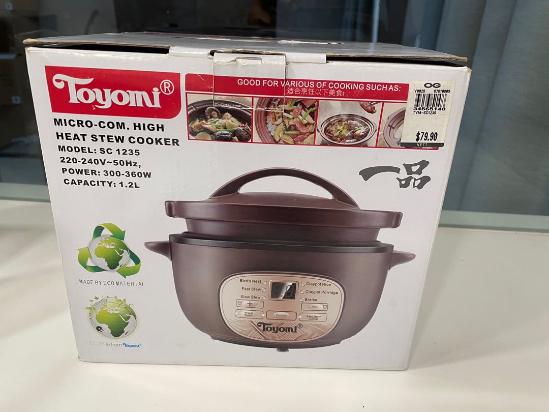 toyomi claypot rice cooker