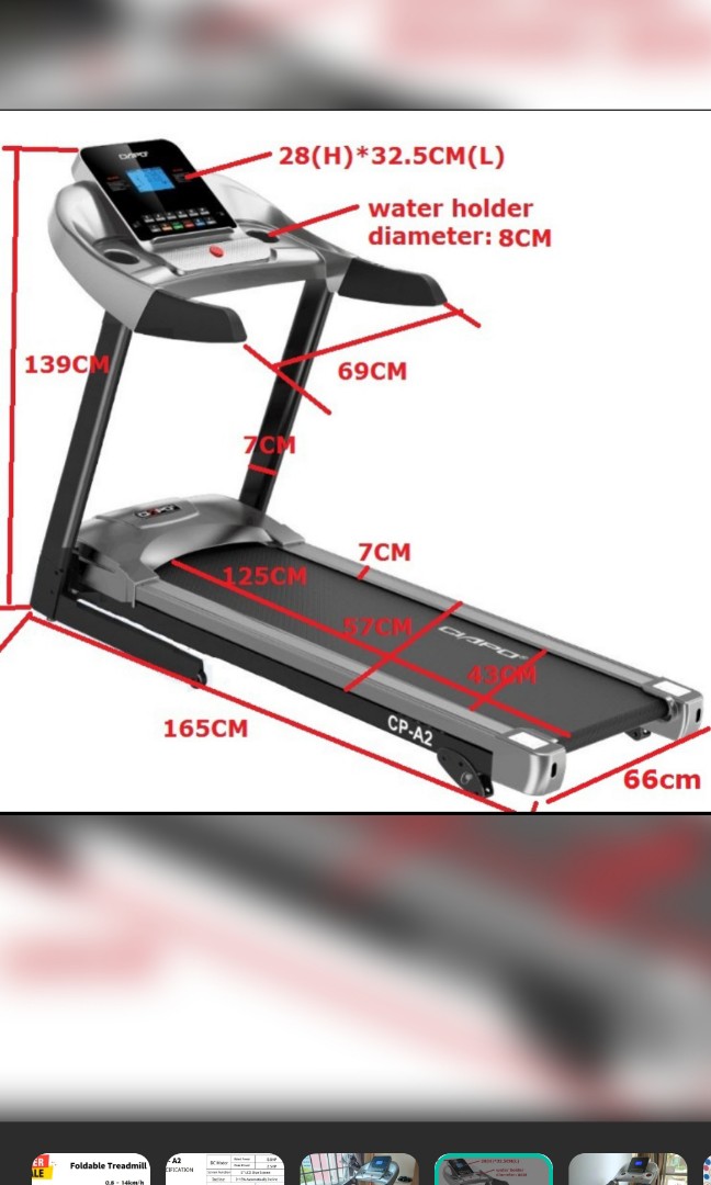 Irun online a6 treadmill