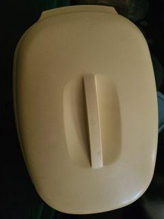 Vintage Tupperware mustard Yellow steamer