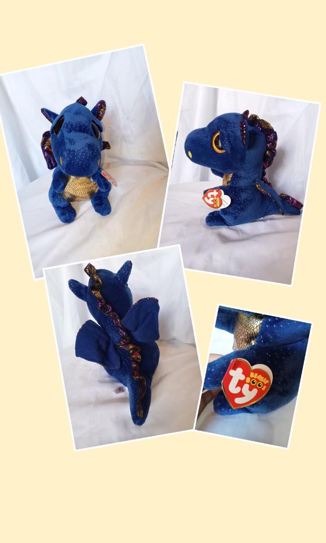 Original ty Beanie Boos Bubbly Owl  Plush Doll Stuffed Toy 6" New NO TAG Gift 