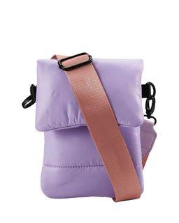 Urban Status Harley Crossbody Puffer Lilac Purple Bag